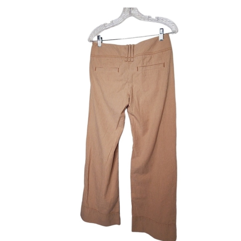Free People Striped Pants, Women’s Wide Leg Lightweight Slacks Size 6